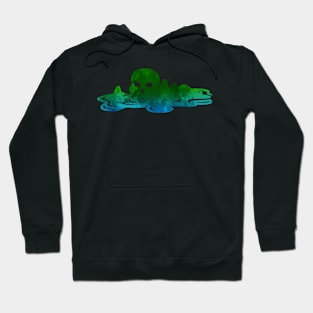 Island Inspired Silhouette Hoodie